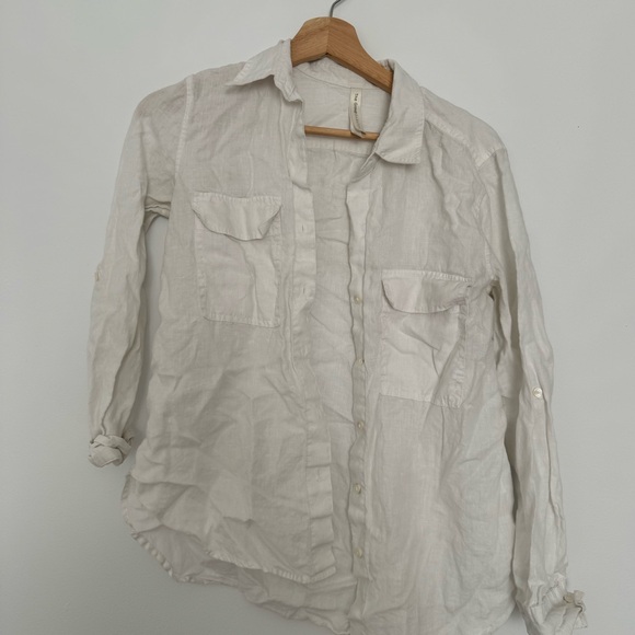 Aritzia Babaton Utility Linen Shirt - Picture 6 of 11